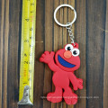 Sesame Street Aimo ELMO cartoon soft rubber double-sided keychain bag pendant